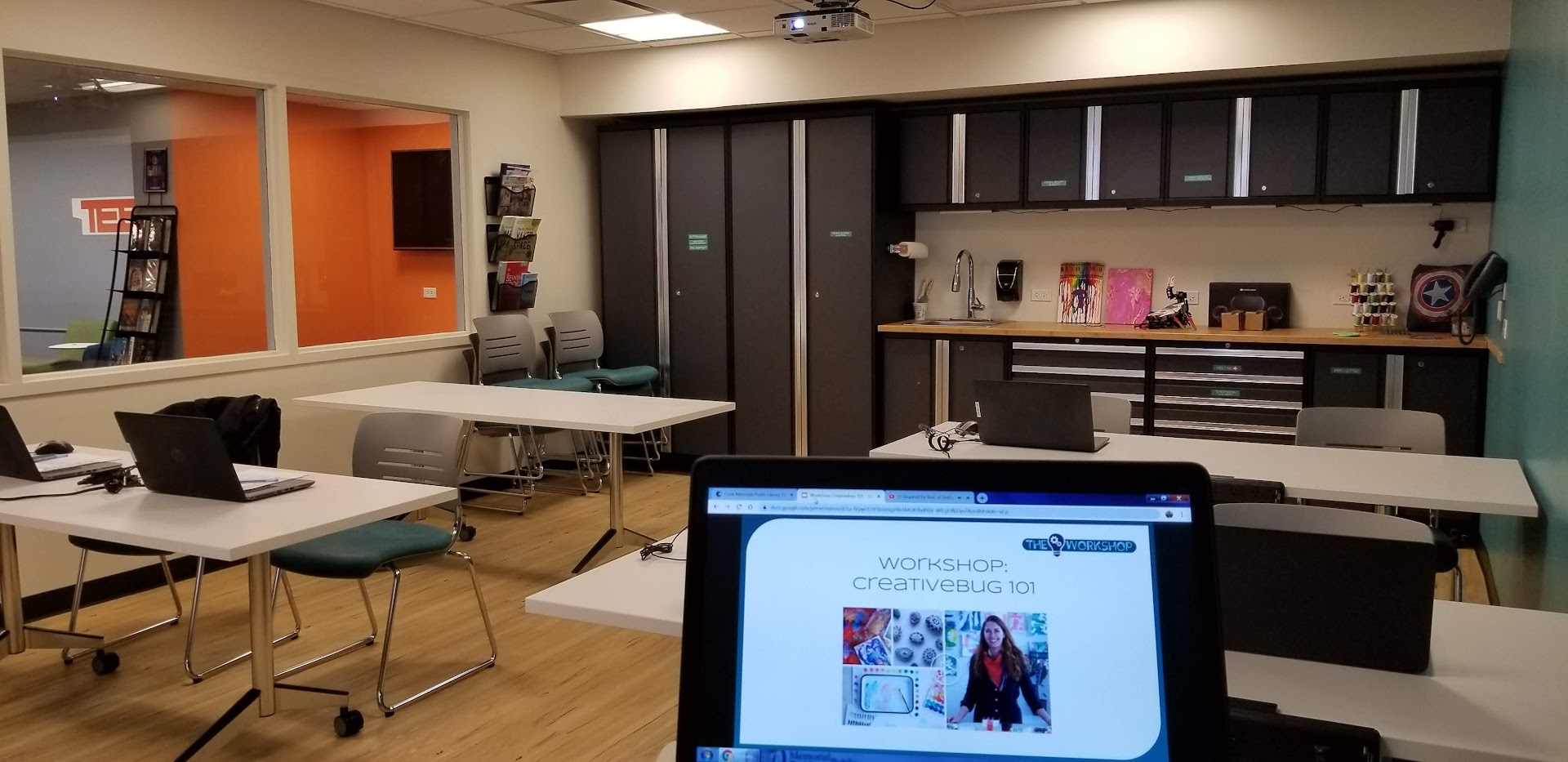 The Workshop @ The Cook Memorial Public Library project image