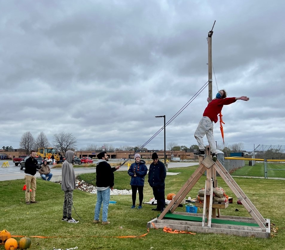 Engineering Club Trebuchet project image